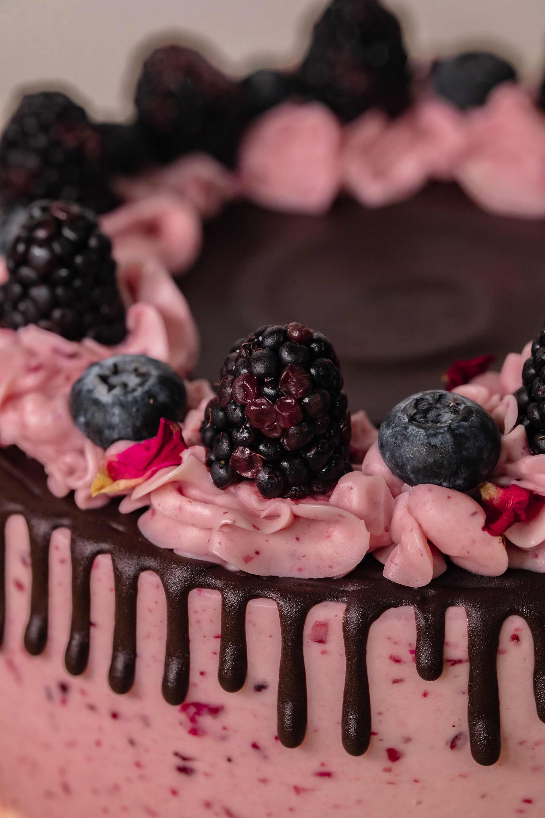 Detalle Tarta de Mora